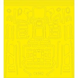 F-35B surface panels for Iteleri, 1/72 - Eduard Accessories CX562