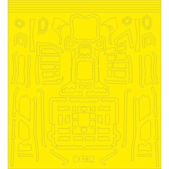 F-35B surface panels for Iteleri, 1/72 - Eduard Accessories CX562