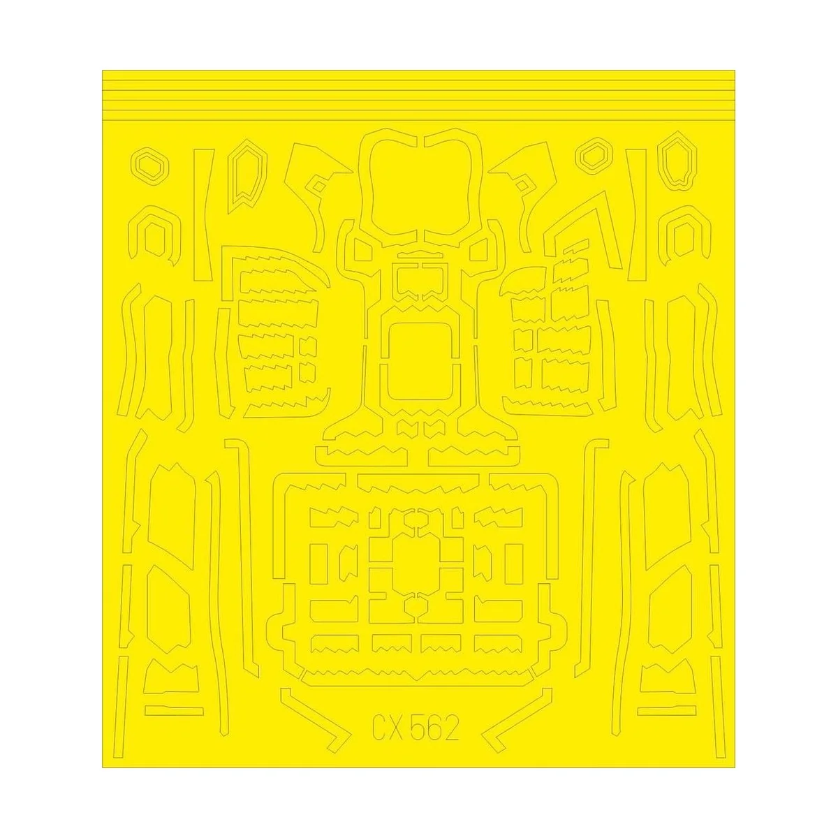 F-35B surface panels for Iteleri, 1/72 - Eduard Accessories CX562