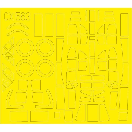 Wellington GR Mk.VIII for Airfix, 1/72 - Eduard Accessories CX563