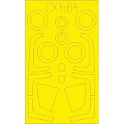 F-15J for GreatWall, 1/72 - Eduard Accessories CX564