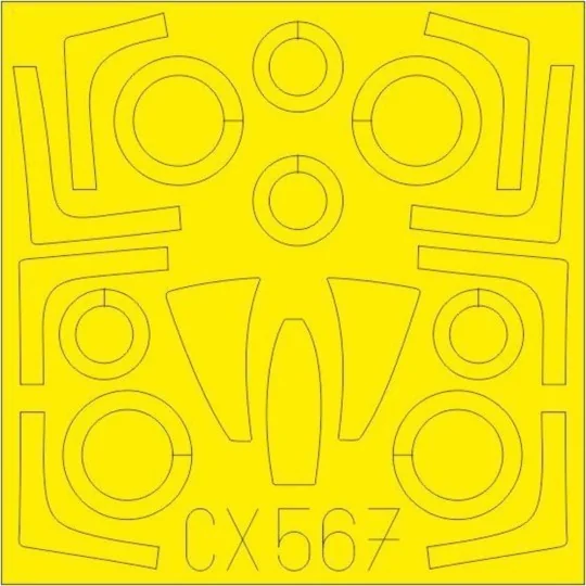 F-14A for Academy, 1/72 - Eduard Accessories CX567