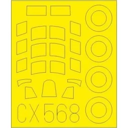 Hurricane Mk.IIc for Arma Hobby - Eduard Accessories CX568