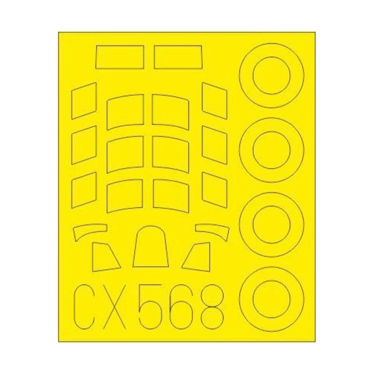 Hurricane Mk.IIc for Arma Hobby, 1/72 - Eduard Accessories CX568