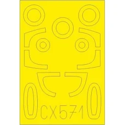 He 162A for Special Hobby, 1/72 - Eduard Accessories CX571