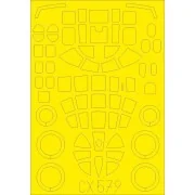 B-25B for Airfix, 1/72 - Eduard Accessories CX579 B-25B for Airfix, 1/72 - Eduard Accessories CX579