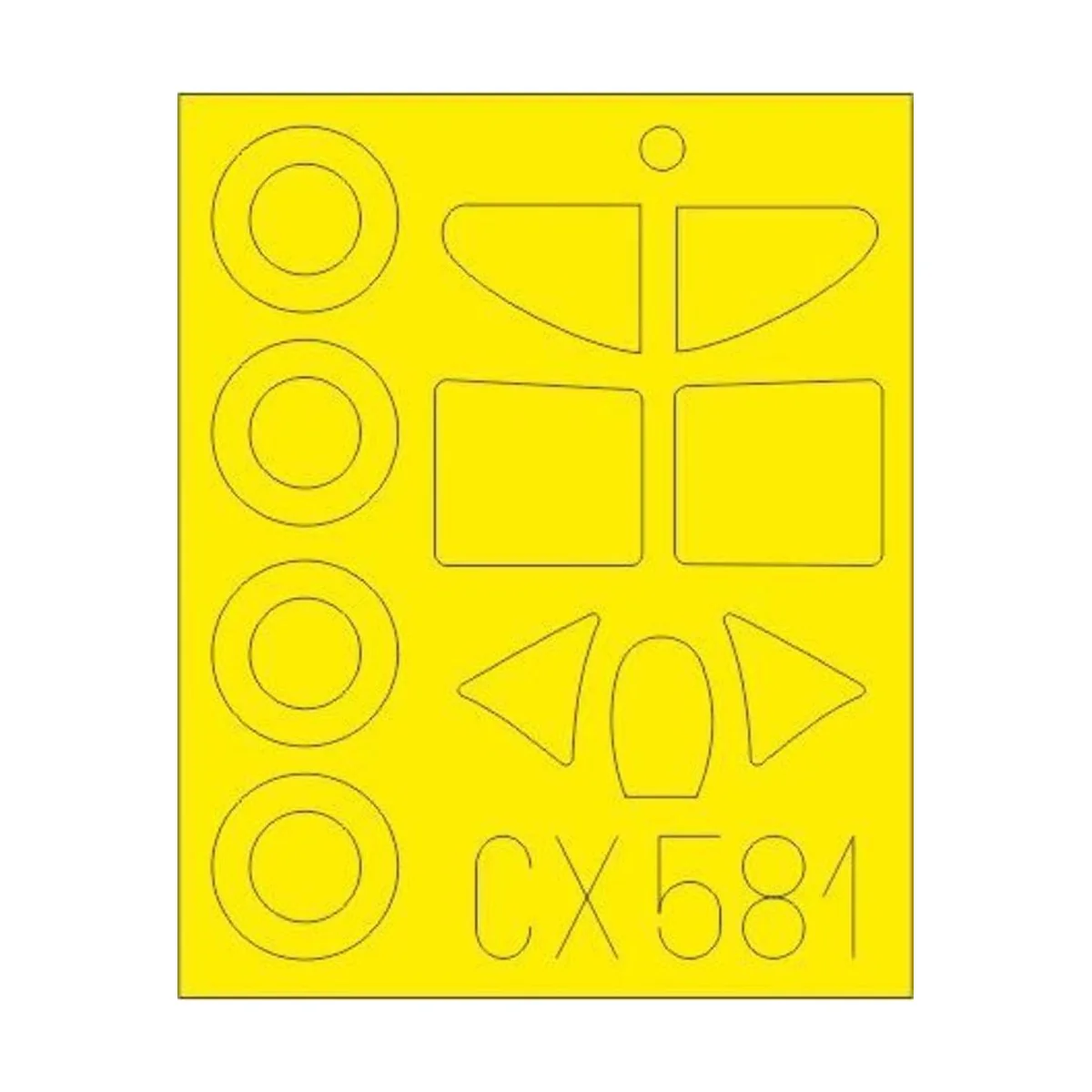 D.520 for Hasegawa - Eduard Accessories CX581