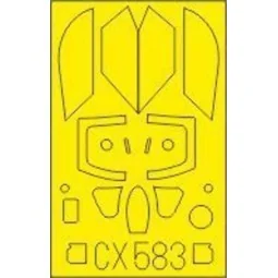 MiG-21PFM for Eduard - Eduard Accessories CX583