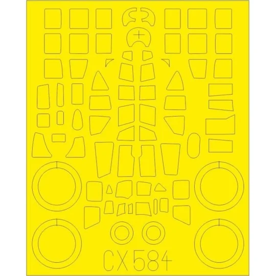 Ju 88A-1 for Revell - Eduard Accessories CX584