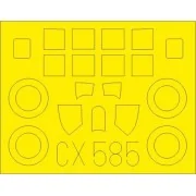 Wildcat Mk.VI for Arma Hobby - Eduard Accessories CX585