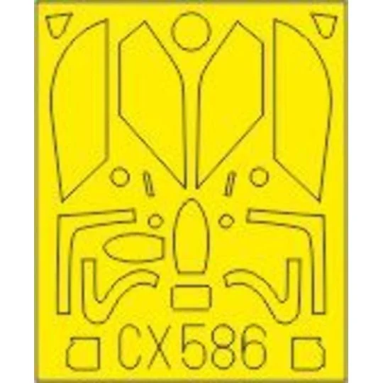 MiG-21PF for Eduard - Eduard Accessories CX586