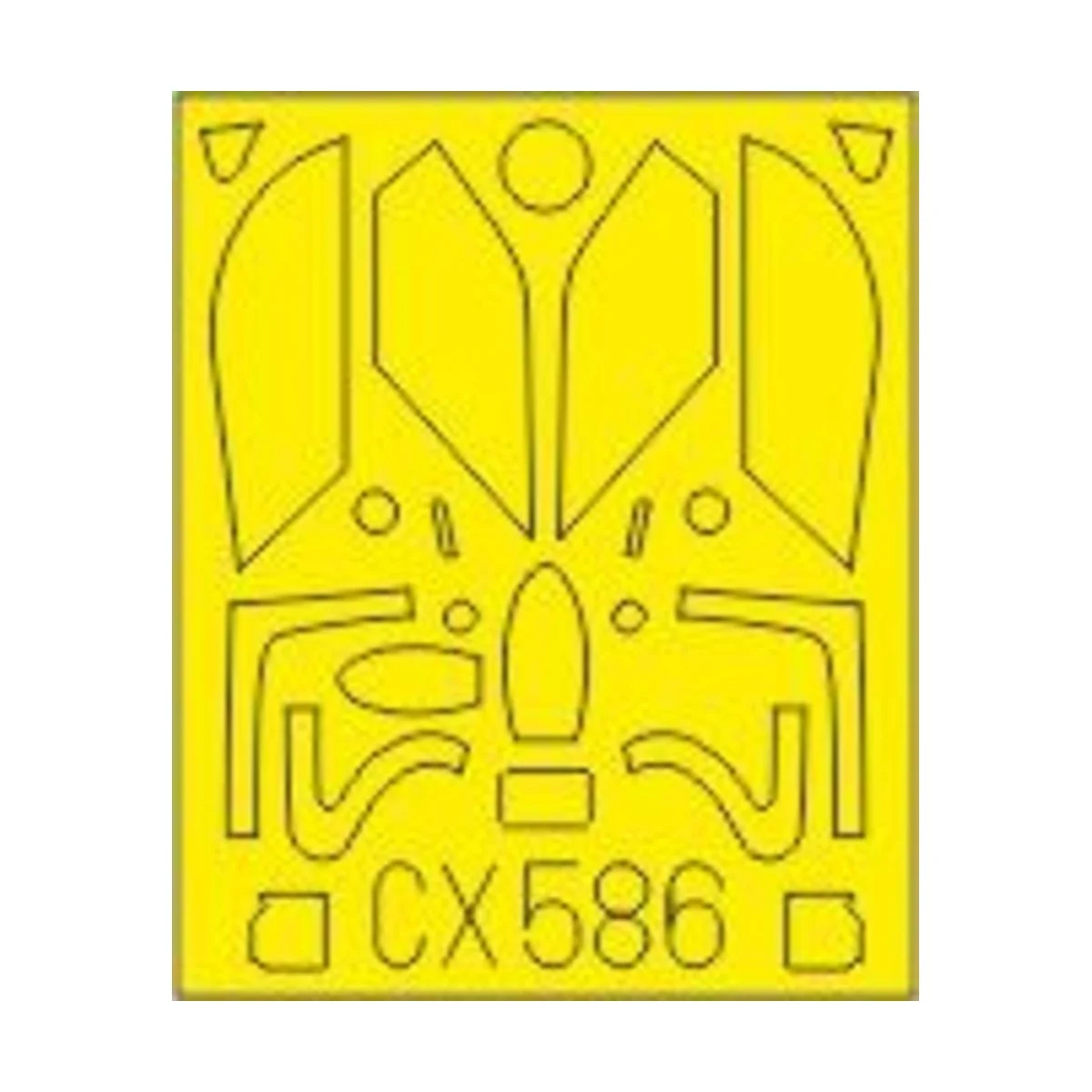 MiG-21PF for Eduard, 1/72 - Eduard Accessories CX586 MiG-21PF for Eduard, 1/72 - Eduard Accessories CX586