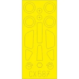 Su-39 for Zvezda, 1/72 - Eduard Accessories CX587