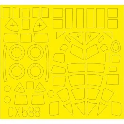 Beaufort Mk.I for Airfix, 1/72 - Eduard Accessories CX588