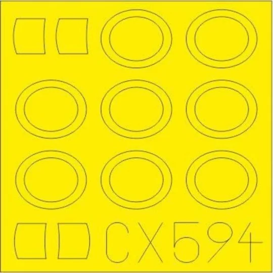 Nieuport Ni-17 Weekend 1/72 for EDUARD - Eduard Accessories CX594