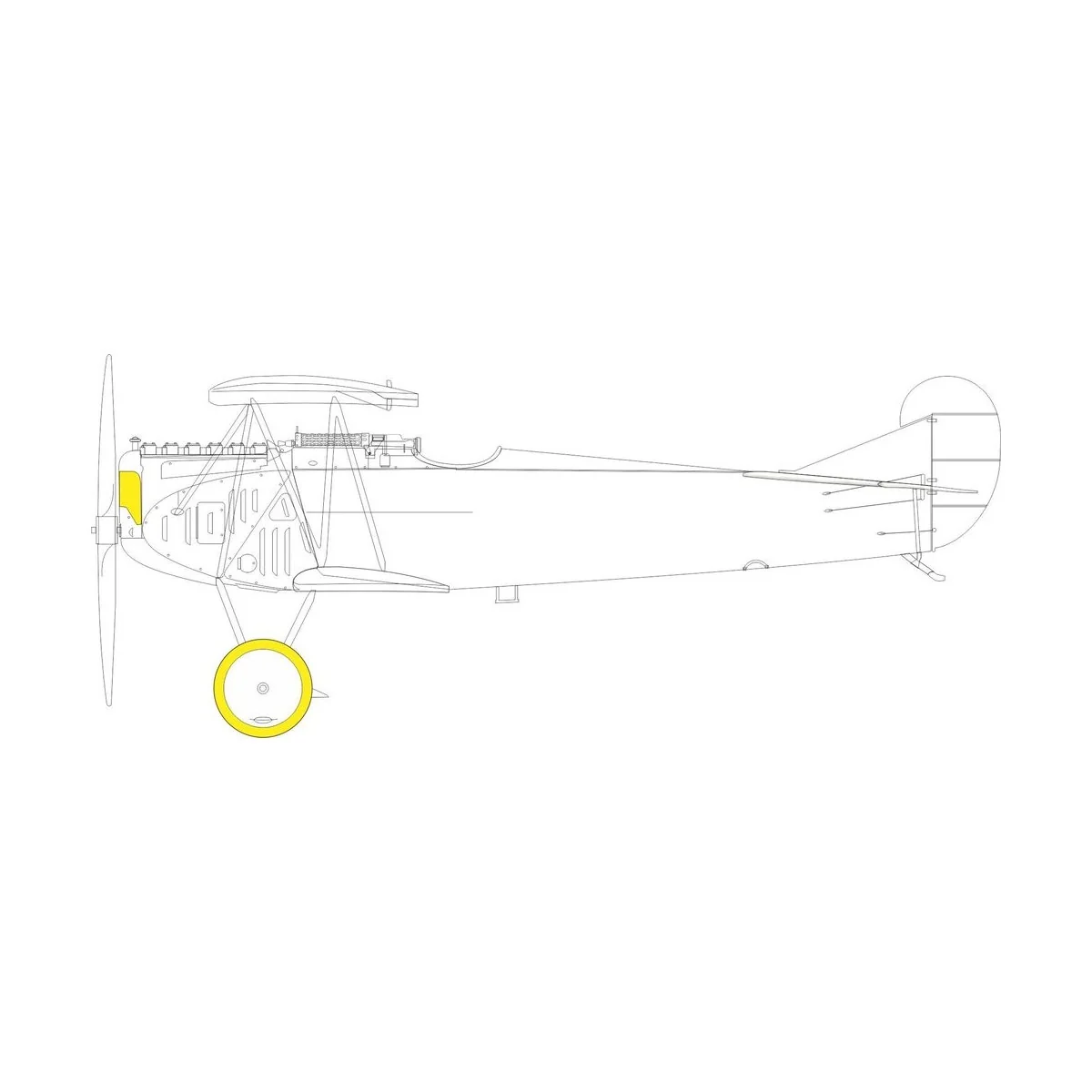 Fokker D.VII (OAW) Weekend 1/72 for EDUARD, 1/72 - Eduard Accessori... Fokker D.VII (OAW) Weekend 1/72 for EDUARD, 1/72 - Eduard Accessori...