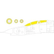F-4E 1/72 for FINE MOLDS, 1/72 - Eduard Accessories CX603