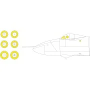 Vulcan B.2 1/72 for AIRFIX, 1/72 - Eduard Accessories CX604 Vulcan B.2 1/72 for AIRFIX, 1/72 - Eduard Accessories CX604