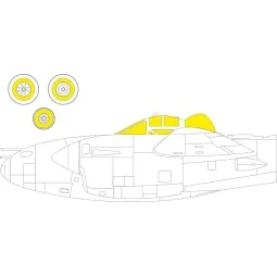 P-38M, for HOBBY 2000 / DRAGON - Eduard Accessories CX611