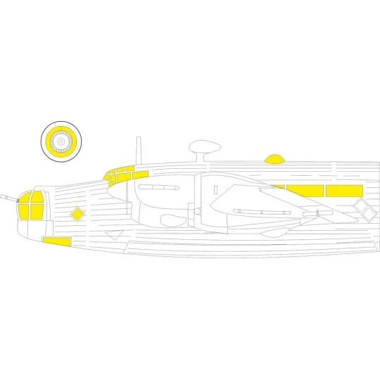 Wellington Mk.II for AIRFIX - Eduard Accessories CX619