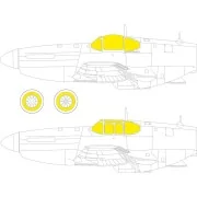 P-51B/C for ARMA HOBBY, 1/72 - Eduard Accessories CX620