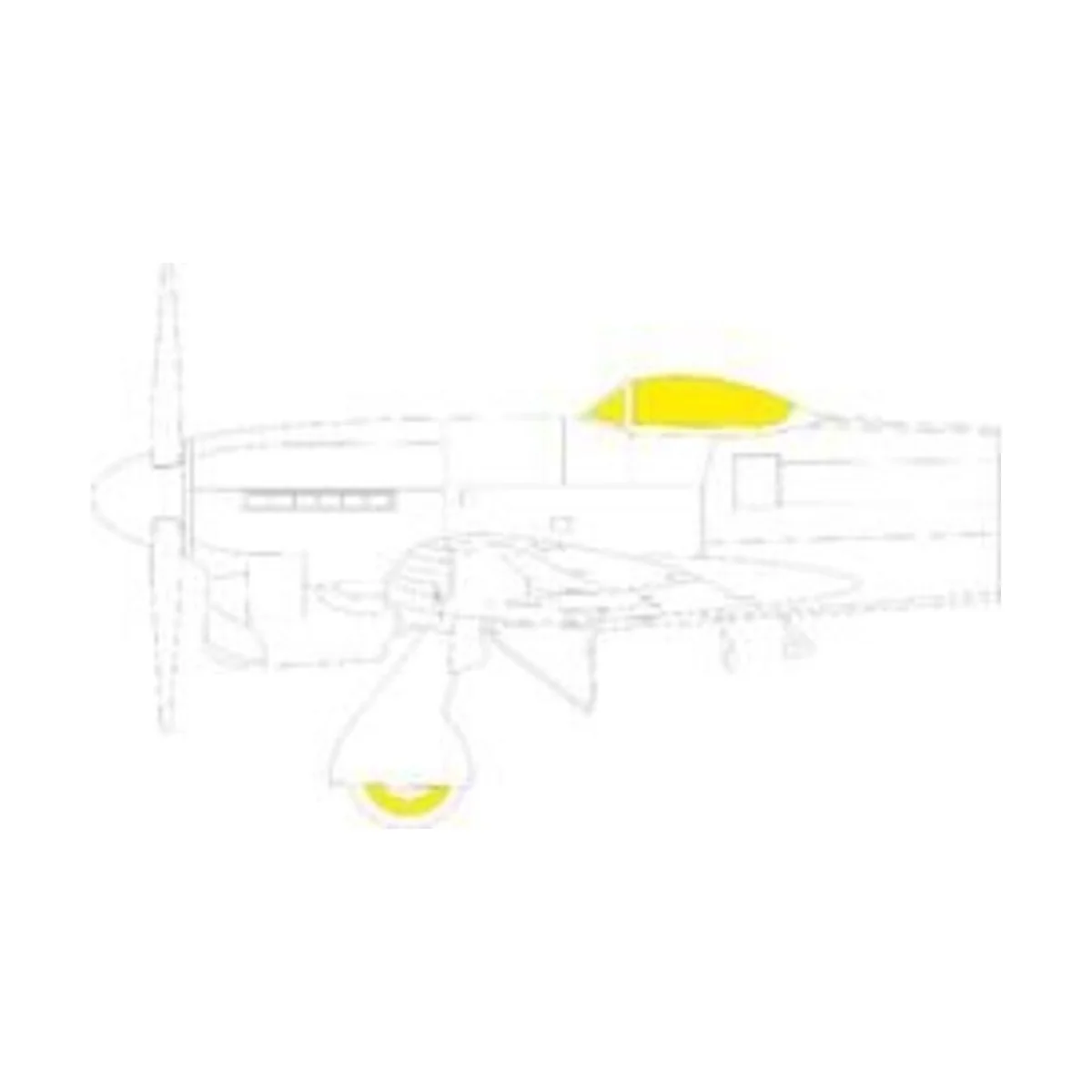 Tempest Mk.V, 1/72 - Eduard Accessories CX627