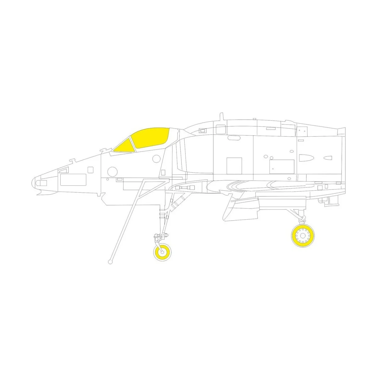 A-4M for HOBBY BOSS - Eduard Accessories CX632