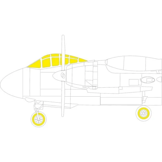 AJ-1 for RODEN - Eduard Accessories CX637