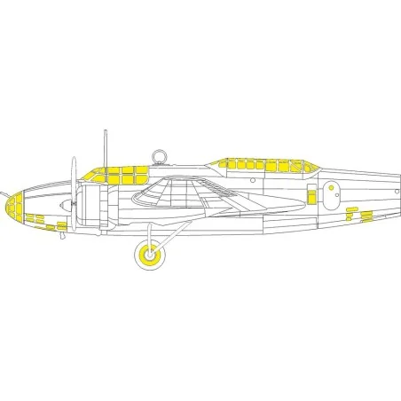 Ki-21-Ib for ICM, 1/72 - Eduard Accessories CX638