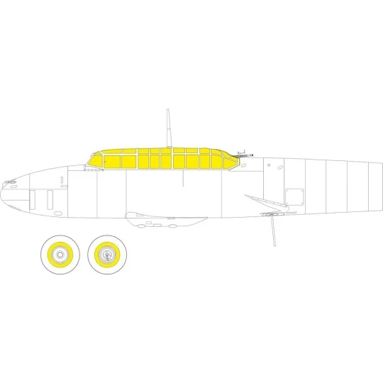 Bf 110G-2 1/72 EDUARD, 1/72 - Eduard Accessories CX644