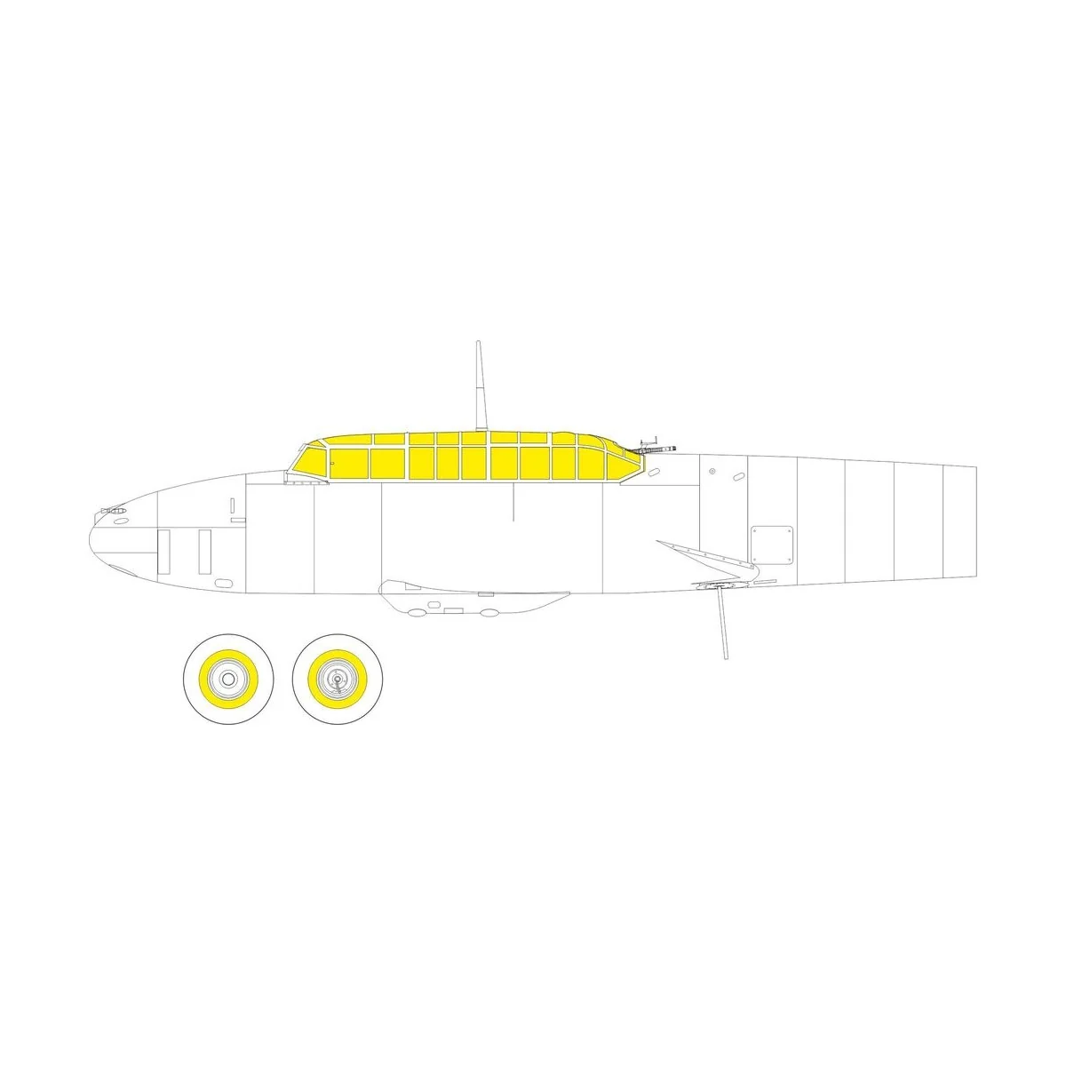 Bf 110G-2 1/72 EDUARD - Eduard Accessories CX644