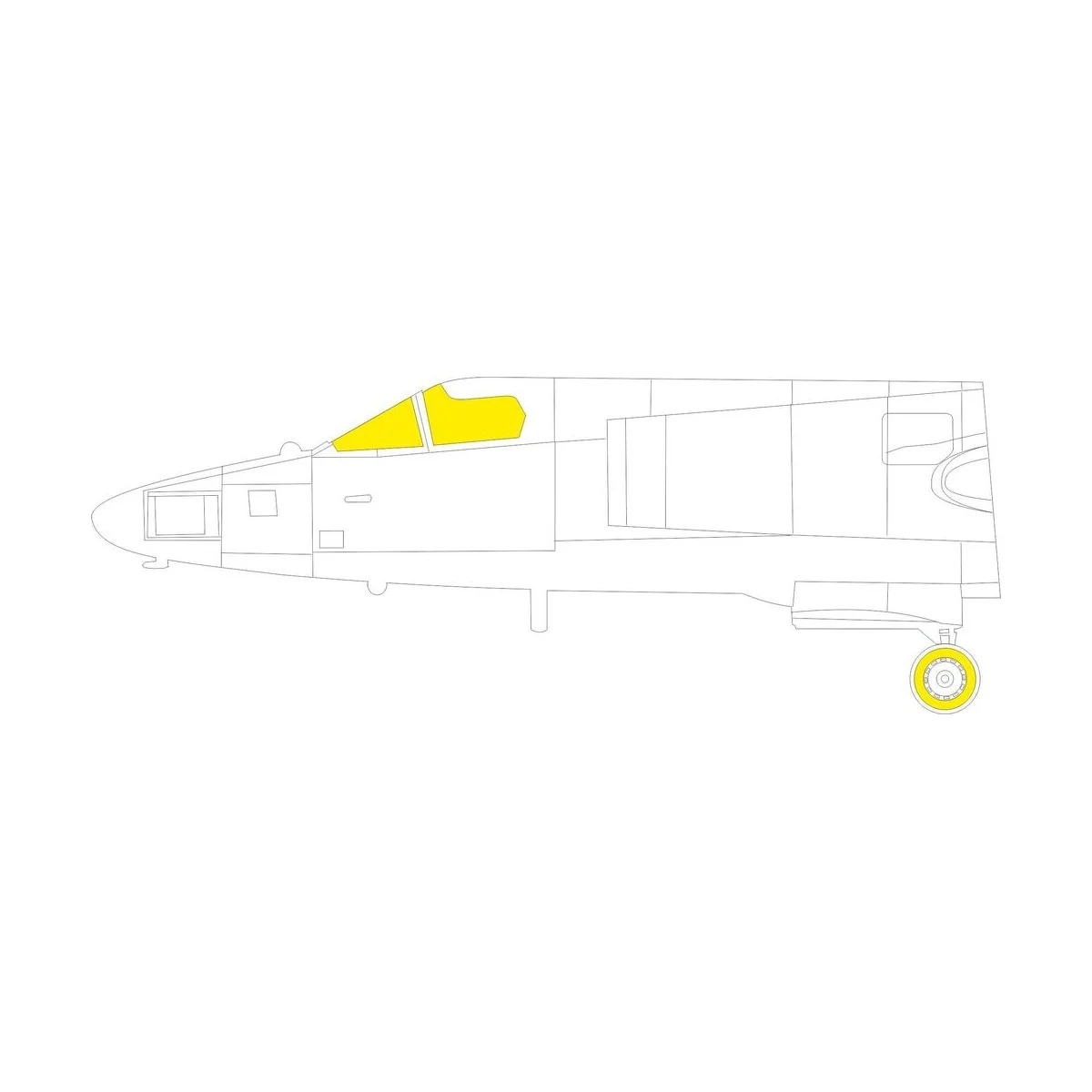 U-2C 1/72 HOBBY BOSS, 1/72 - Eduard Accessories CX646 U-2C 1/72 HOBBY BOSS, 1/72 - Eduard Accessories CX646