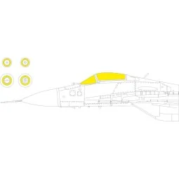 MiG-29 9-12 1/72 GREAT WALL HOBBY - Eduard Accessories CX648