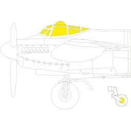 Mosquito PR.XVI 1/72 AIRFIX - Eduard Accessories CX649