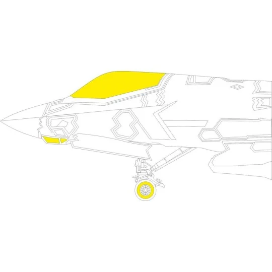 F-35A 1/72 TAMIYA, 1/72 - Eduard Accessories CX651