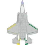 F-35A RAM panels late 1/72 TAMIYA - Eduard Accessories CX655