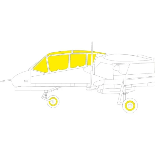 OV-10D+ 1/72 ICM, 1/72 - Eduard Accessories CX661