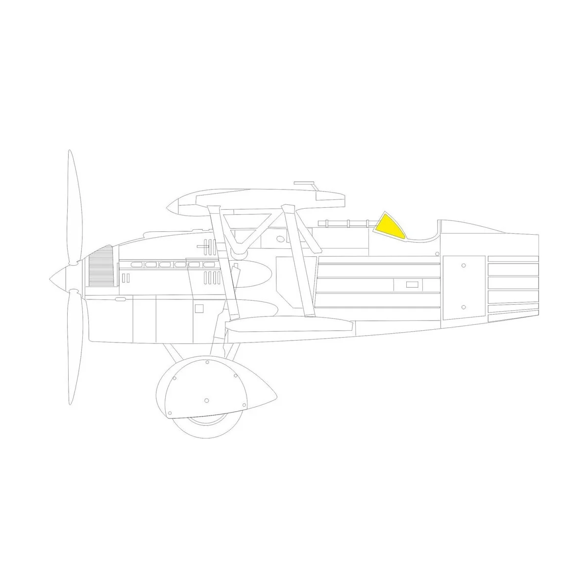 CR.32 ITALERI, 1/72 - Eduard Accessories CX662 CR.32 ITALERI, 1/72 - Eduard Accessories CX662