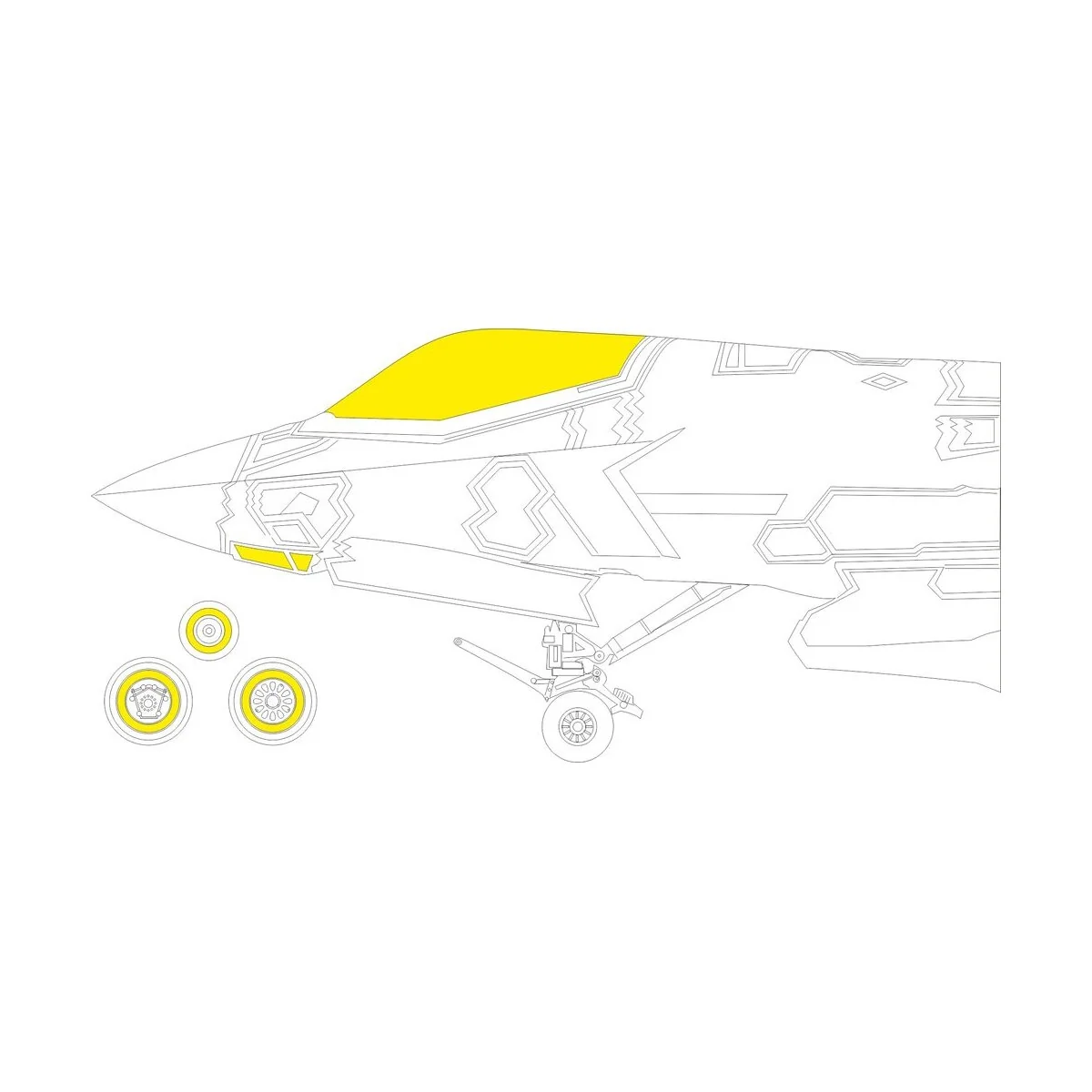 F-35B TAMIYA - Eduard Accessories CX671