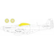 P-51D EDUARD, 1/72 - Eduard Accessories CX673