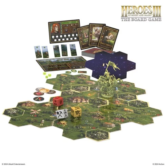 Heroes of Might and Magic III: The Board Game Rampart Expansion (PL...