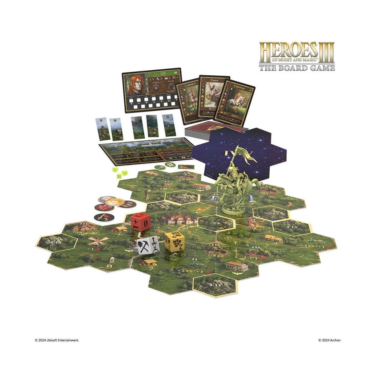 Heroes of Might and Magic III: The Board Game Rampart Expansion (PL...