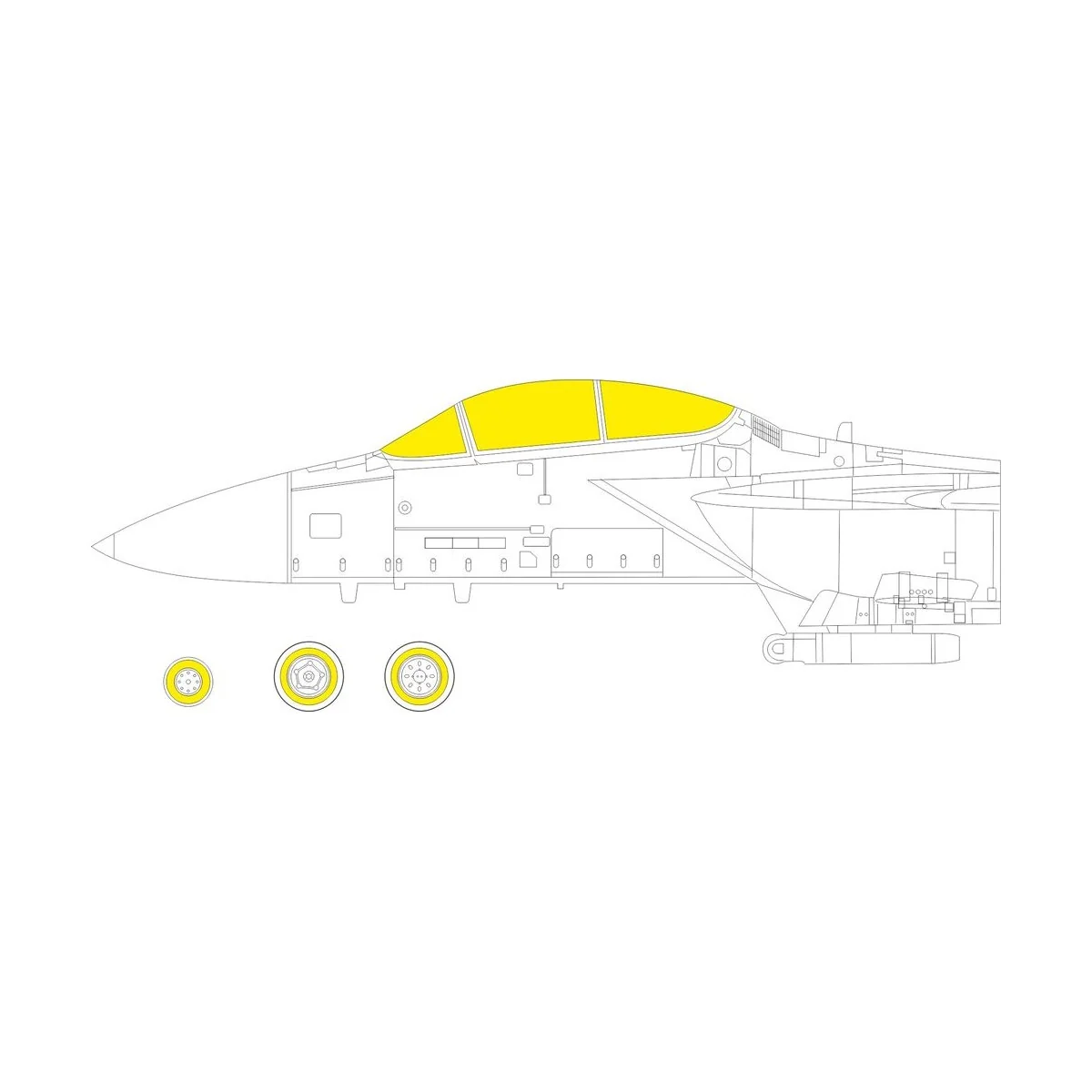 F-15D - Eduard Accessories CX675