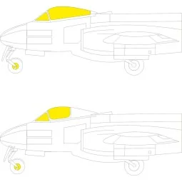 Meteor FR.9 AIRFIX - Eduard Accessories CX677