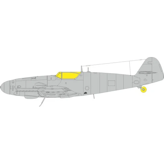 Bf 109G-14/AS EDUARD, 1/72 - Eduard Accessories CX679