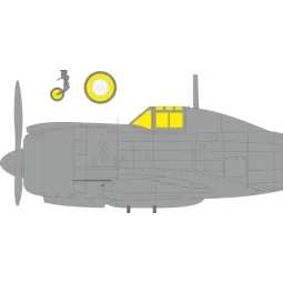 Re.2002 Ariete  ITALERI - Eduard Accessories CX680