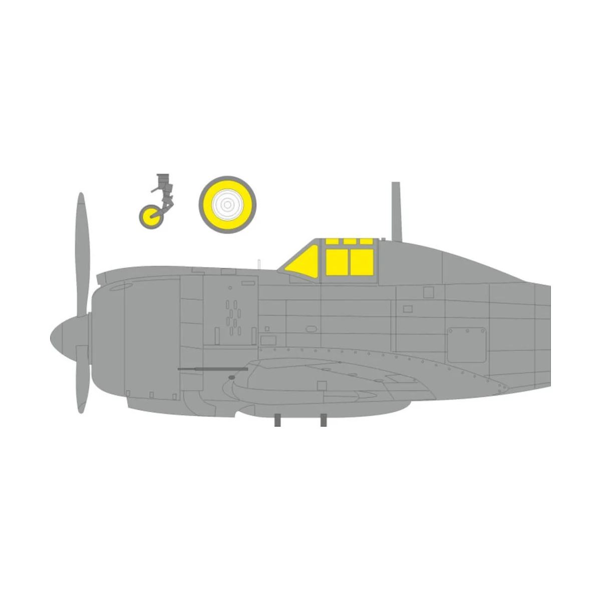 Re.2002 Ariete ITALERI, 1/72 - Eduard Accessories CX680 Re.2002 Ariete ITALERI, 1/72 - Eduard Accessories CX680