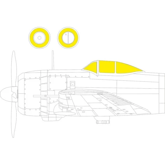 Ki-43-II ARMA HOBBY, 1/72 - Eduard Accessories CX685