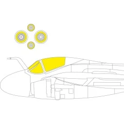 A-6E TRAM TRUMPETER, 1/72 - Eduard Accessories CX689