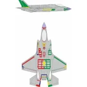 F-35A RAM coating early REVELL, 1/72 - Eduard Accessories CX693